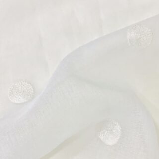 Visillo Cordele Blanco crudo