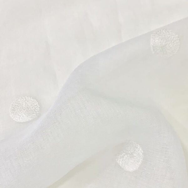 Visillo Cordele Blanco crudo