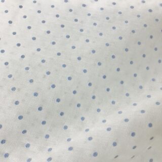 Visillo Plumeti azul
