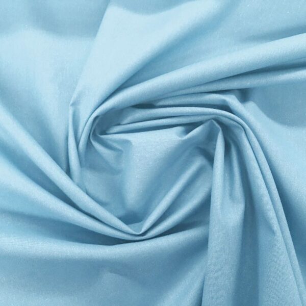 Algodón liso Azul celeste (Oeko-Tex)
