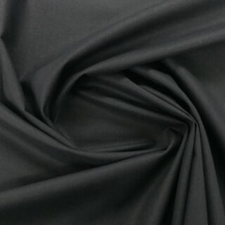 tela de algodón negro