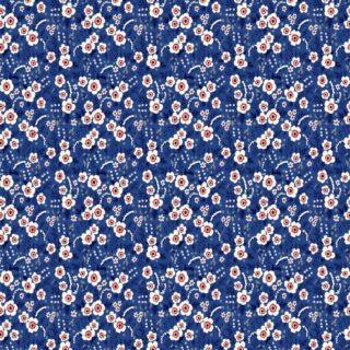 Retal Algodón  Abril azul 140x200