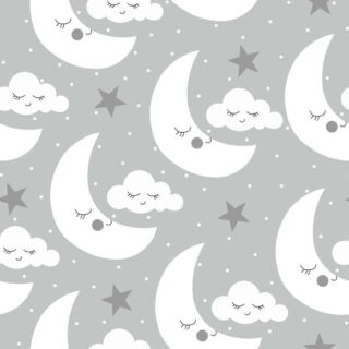 Algodón Noche gris
