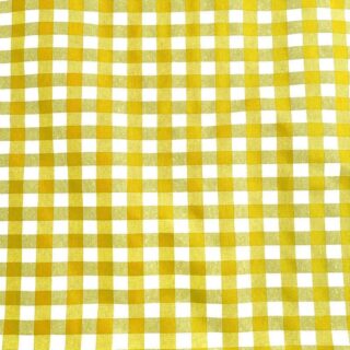 Loneta Cuadros amarillo