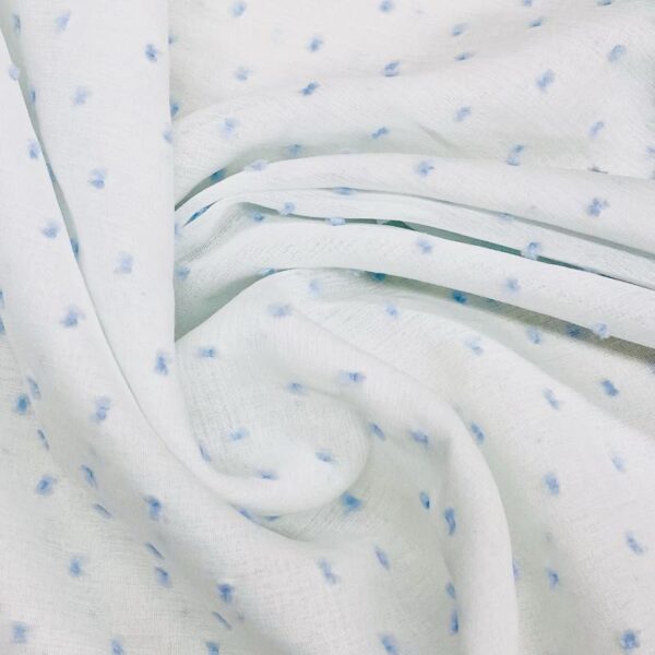 Visillo Plum azul