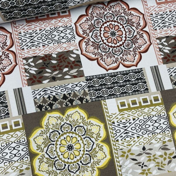 Retal Jacquard Bali yellow 140x100