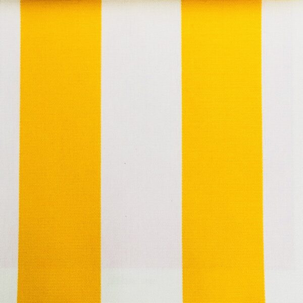 Loneta exterior Rayas amarillo