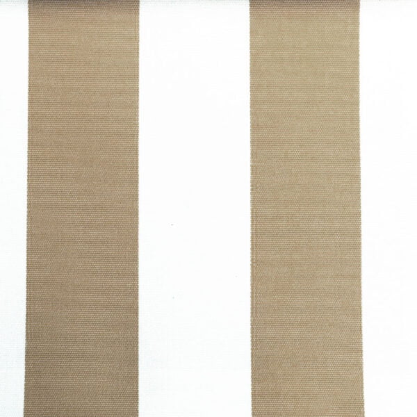 Loneta exterior Rayas beige camel