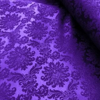 Retal Adamascado morado 140x150