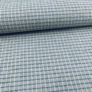 Retal Tapicería Colcha Diagram blue 140x100