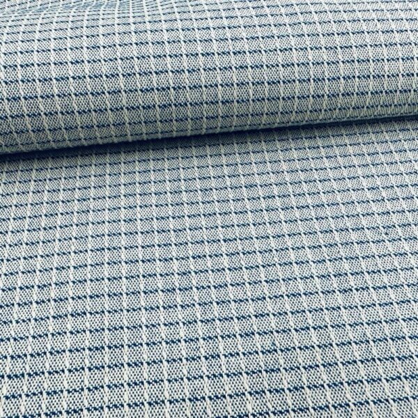Retal Tapicería Colcha Diagram blue 140x100