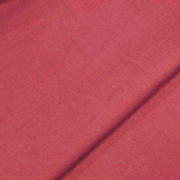 Sábana alg/pol rojo (doble ancho)