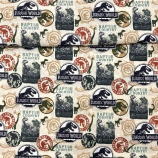Algodón Jurassic World