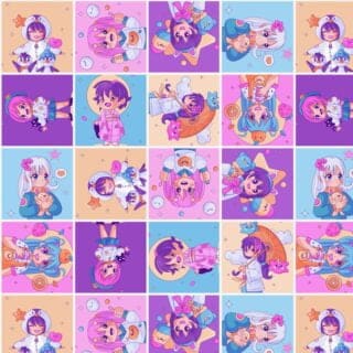 Algodón ID Manga teen