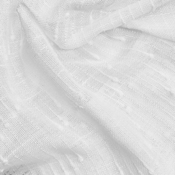 Visillo Ribadeo blanco - Imagen 2
