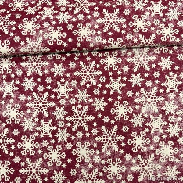 tela loneta culla navidad