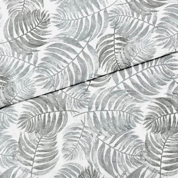 Loneta estampada Jamaica gris