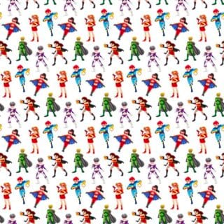 algodon super heroes