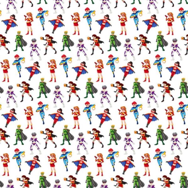 algodon super heroes