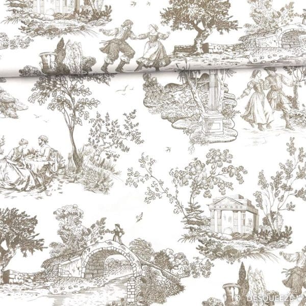 Loneta 280 ID Hp Rustic Toile beige