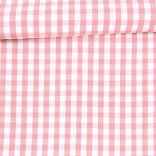 Vichy algodón rosa