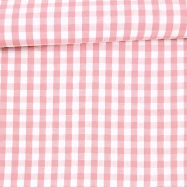 Vichy algodón rosa
