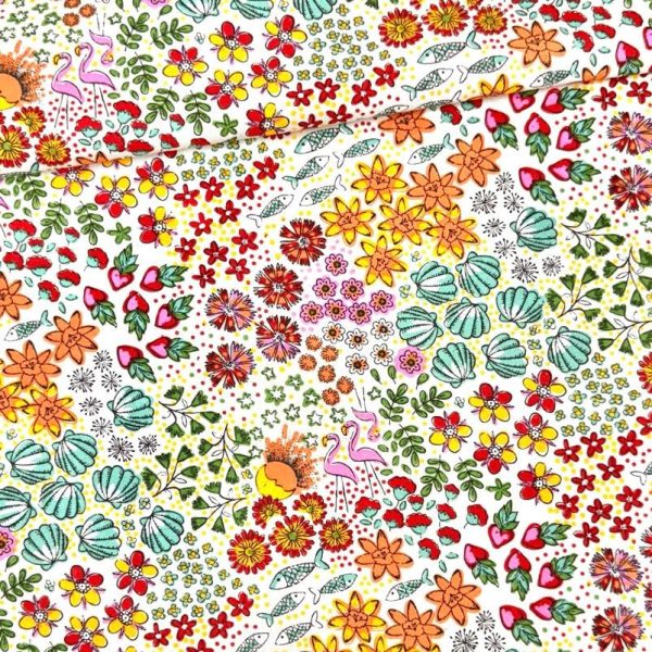 Algodón Flower Power