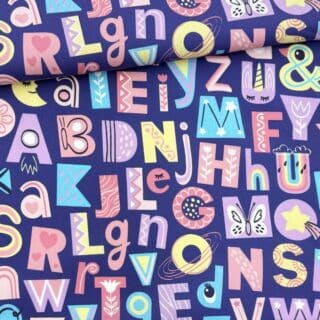 Algodón ID Premium Letters Pop