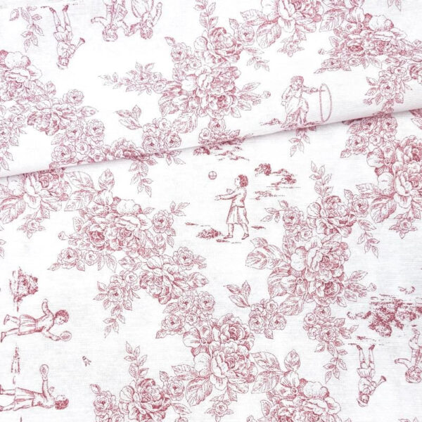 Corte Loneta 280 Toile Romantic rosa (2,75 mts)