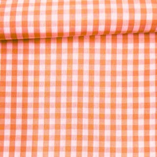 Vichy algodón Naranja