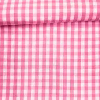 Vichy algodón Rosa chicle